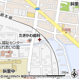 北海道斜里郡斜里町文光町59-8周辺の地図