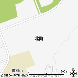 〒078-1404 北海道上川郡愛別町北町の地図