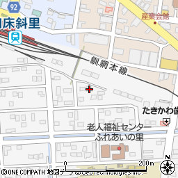 北海道斜里郡斜里町文光町55-30周辺の地図