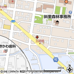 セブンイレブン斜里本町店周辺の地図