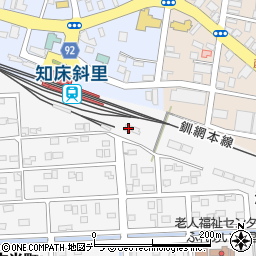 北海道斜里郡斜里町文光町55-39周辺の地図