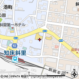 東京美装北海道株式会社　斜里出張所周辺の地図