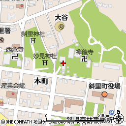本行寺周辺の地図