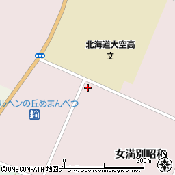 北海道網走郡大空町女満別昭和周辺の地図