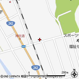 北海道紋別郡遠軽町生田原243周辺の地図