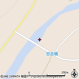 忠志橋周辺の地図