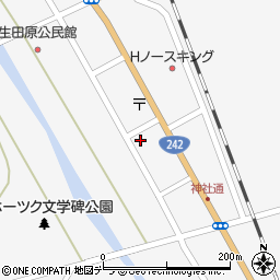 北海道紋別郡遠軽町生田原406周辺の地図