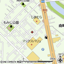 北海道留萌市南町周辺の地図