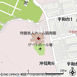 居宅介護支援事業所萌寿園周辺の地図