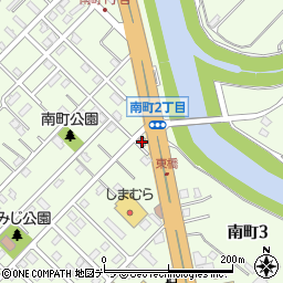 留萌南郵便局周辺の地図