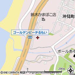 北海道留萌市沖見町1丁目98周辺の地図