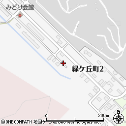 北海道留萌市緑ケ丘町周辺の地図