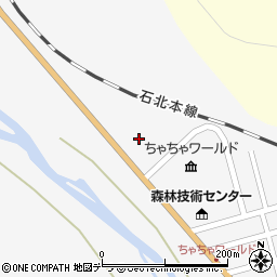 網走西部森林管理署生田原合同森林事務所周辺の地図