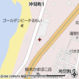 北海道留萌市沖見町1丁目53周辺の地図