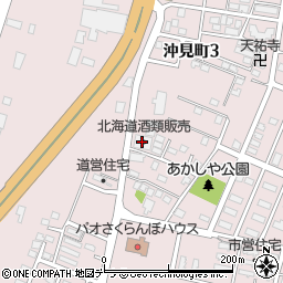 北海道酒類販売周辺の地図