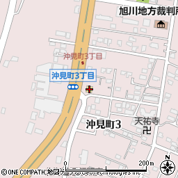 セイコーマート留萌沖見店周辺の地図