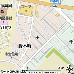 北海道留萌市野本町8-31周辺の地図