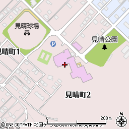 留萌市役所　留萌市中央公民館周辺の地図