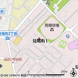 〒077-0033 北海道留萌市見晴町の地図