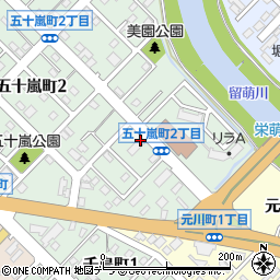 株式会社留萌中央青果物卸売市場周辺の地図