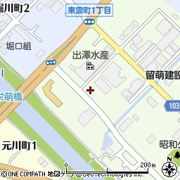 道北塩業株式会社　留萌営業所周辺の地図