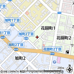 〒077-0028 北海道留萌市花園町の地図