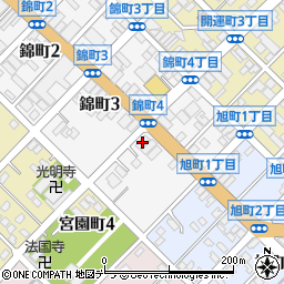 日本共産党　留萌市委員会周辺の地図