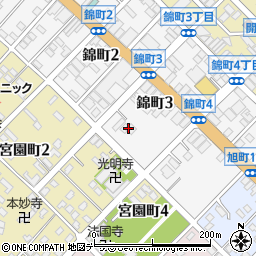 北日本測地株式会社留萌営業所周辺の地図