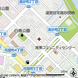 北海道留萌市高砂町周辺の地図
