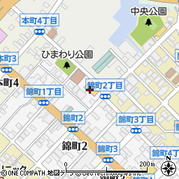 錦町公営住宅周辺の地図