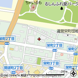〒077-0007 北海道留萌市栄町の地図