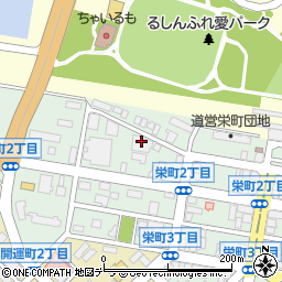 沿岸バス株式会社留萌営業所　留萌駅前待合室周辺の地図