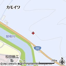 北海道留萌市留萌村フレンベツ周辺の地図
