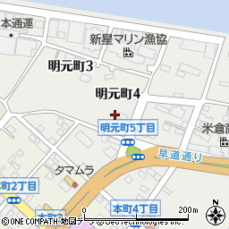 沿岸バス株式会社　留萌営業所周辺の地図