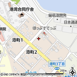 北海道留萌市港町2丁目9周辺の地図
