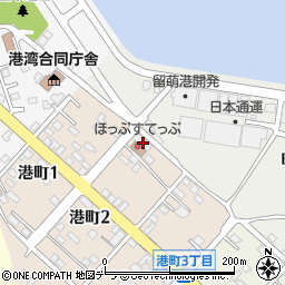 北海道留萌市港町2丁目1周辺の地図