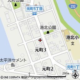 留萌元町アパート周辺の地図