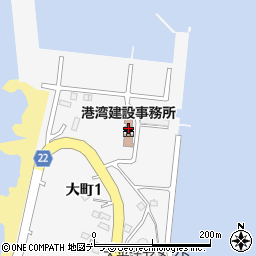 港湾建設事務所周辺の地図
