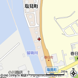 北海道留萌市塩見町215周辺の地図