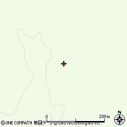 北海道網走市越歳周辺の地図