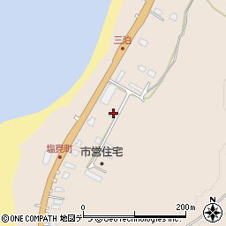 北海道留萌市塩見町135-19周辺の地図