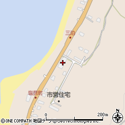 北海道留萌市塩見町53-7周辺の地図