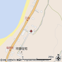 北海道留萌市塩見町135-5周辺の地図