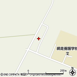北海道網走養護学校職員室周辺の地図