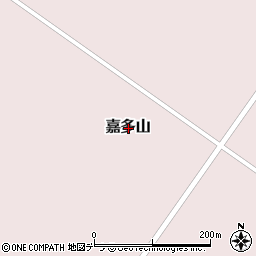 〒093-0133 北海道網走市嘉多山の地図