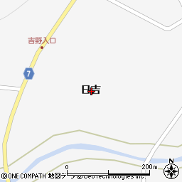 北海道北見市常呂町日吉周辺の地図