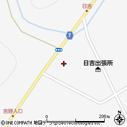 日吉簡易郵便局周辺の地図