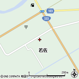 北海道常呂郡佐呂間町若佐105周辺の地図