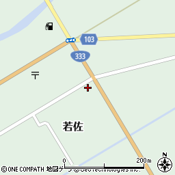 北海道常呂郡佐呂間町若佐58周辺の地図