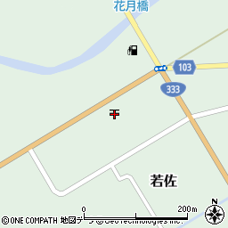 若佐郵便局 ＡＴＭ周辺の地図